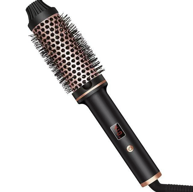 WOW WOW CURLS™ Hot Air Brush Styler and Volumizer Hair Straightener