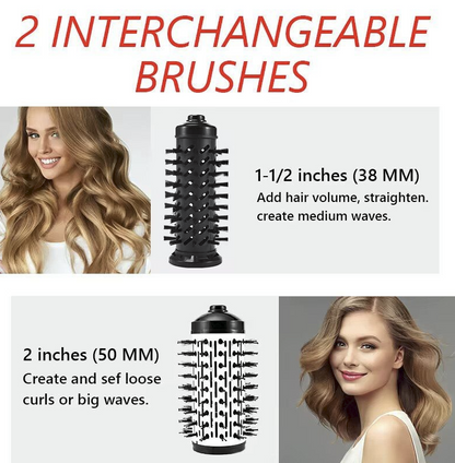 WOW WOW CURLS™ Hair Dryer Hot Air Brush Professional Styler