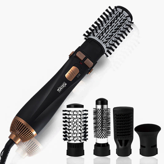 WOW WOW CURLS™ Rotating Hair Dryer Brush 4 in 1