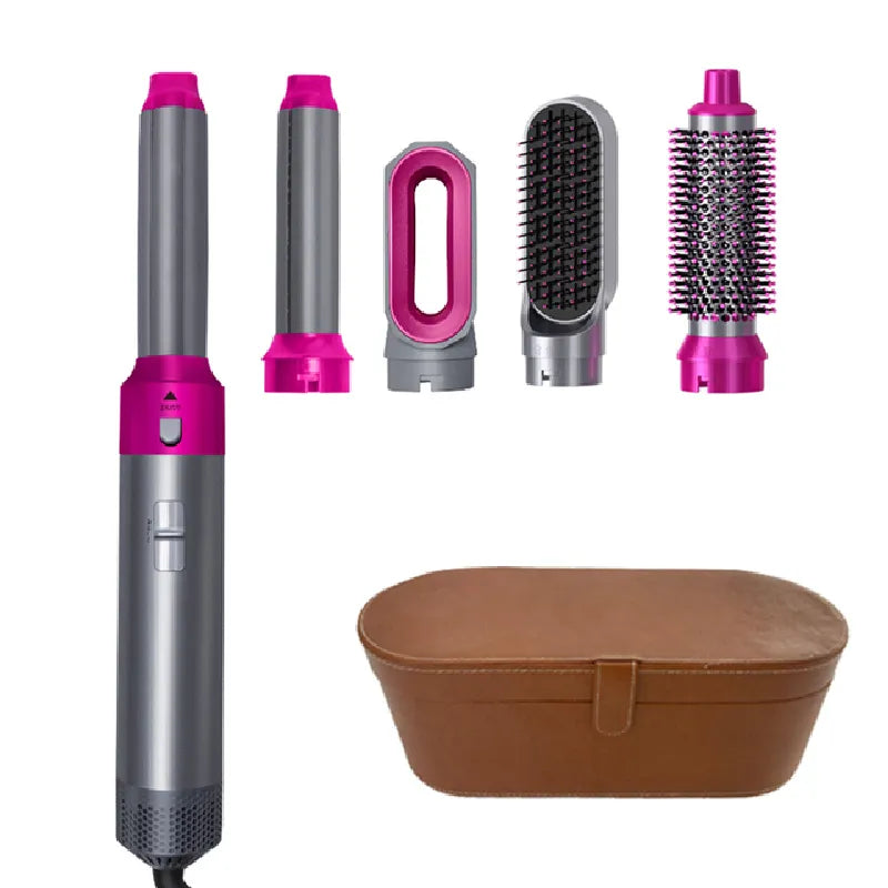 WOW WOW CURLS™ Hot Air Dryer Hair Styler 5 in 1 in Case