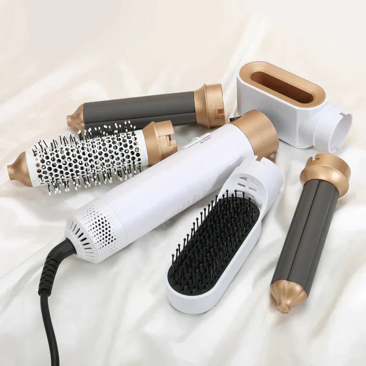 WOW WOW CURLS™ Hot Air Dryer Hair Styler 5 in 1 in Case