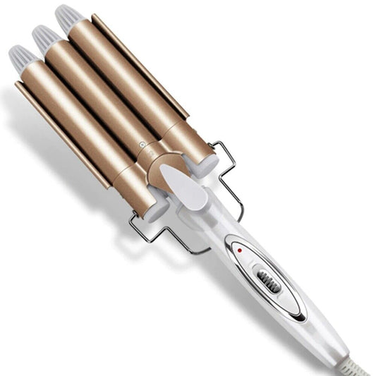 WOW WOW CURLS™ Triple Barrel Professional Curling Iron